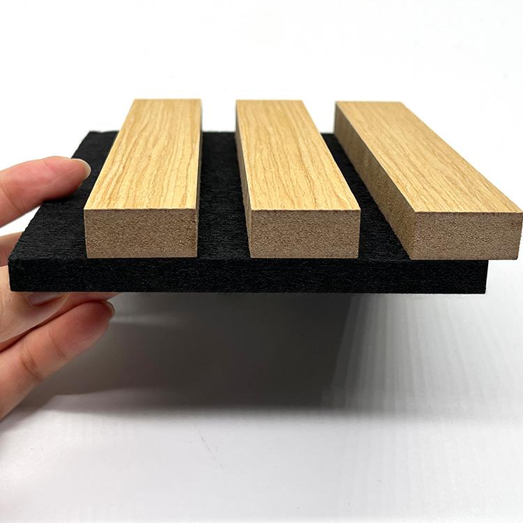 High-quality acoustic slat wall panel