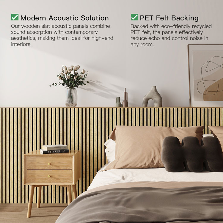 Customizable Acoustic Wood Slat Panels Supplier